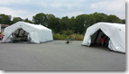 Ausbildung - Aufbau T1 und T2 Zelt (04.08.2015)