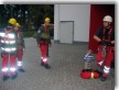BW-Ausbildung - Abseilen am Feuerwehrturm (02.09.2008)