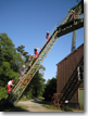 Ausbildung - Bau einer Schrägseilbahn (02.08.2013)
