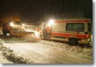 Rettungswagen aus misslicher Lage befreit (11.02.2009)