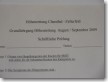 FG-Ausbildung - Grundlehrgang (15.08. - 10.10.2009)
