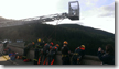 FG-Ausbildung - Drehleiterunterstütztes im Seil (28.08.2014)