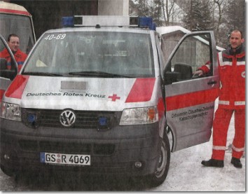Schnelle Rettung mit neuem Einsatzwagen (02.02.2010)