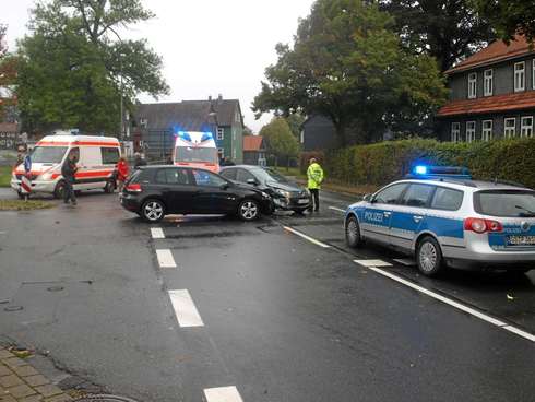 Einsatz - Verkehrsunfall Andreasberger Straße (12.09.2014)
